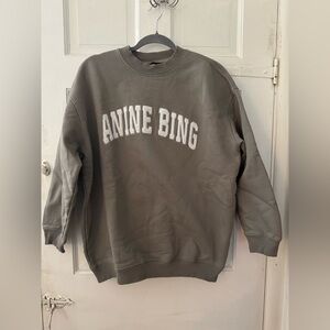 Anine Bing Olive Sweatshirt